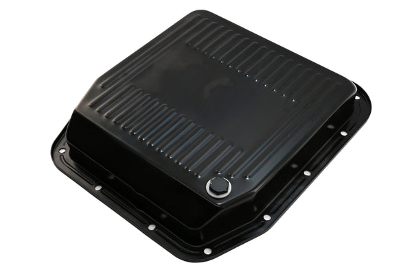 Steel Transmission Pan – Fits Ford AOD – Black
