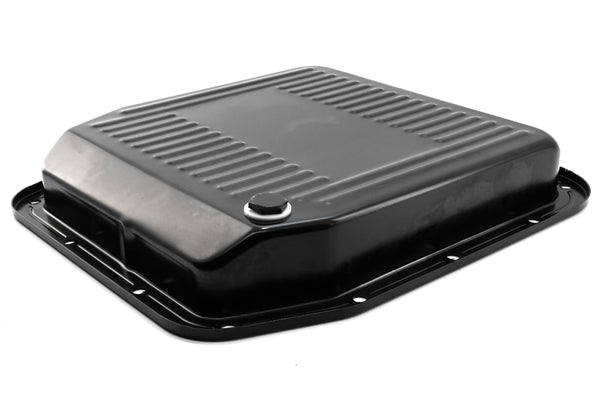 Steel Transmission Pan – Fits Ford AOD – Black
