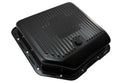 Steel Transmission Pan – Fits Chevy/GM TH-350 Turbo – Deep Sump – Stamped "350 Turbo" Logo – Black