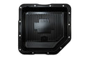 Steel Transmission Pan – Fits Chevy/GM TH-350 Turbo – Deep Sump – Stamped "350 Turbo" Logo – Black