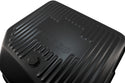 Steel Transmission Pan – Fits Chevy/GM TH-350 Turbo – Deep Sump – Stamped "350 Turbo" Logo – Black