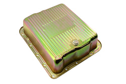 Steel Transmission Pan – Fits GM 700R4 / 4L60E / 4L65E – Deep Sump – Zinc-Plated