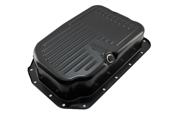 Steel Transmission Pan Deep Fits Chevy/GM 4L80 4L80E 4L85E – Black