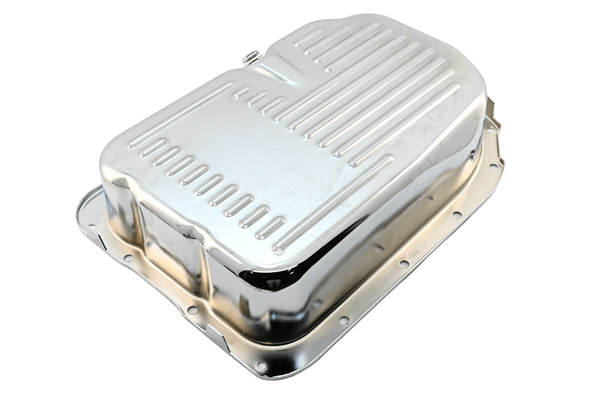 Steel Transmission Pan Deep Fits Chevy/GM 4L80 4L80E 4L85E – Chrome