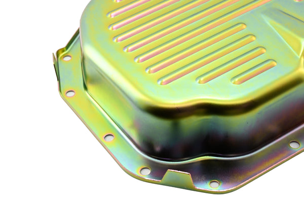 Steel Transmission Pan Fits Chevy/GM 4L80 4L80E 4L85E – Zinc-Plated