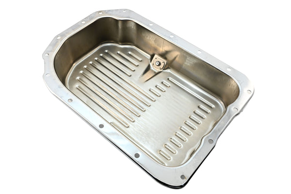 Steel Transmission Pan Deep Fits Chevy/GM 4L80 4L80E 4L85E – Chrome