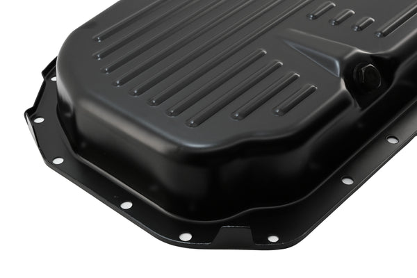 Steel Transmission Pan Fits Chevy/GM 4L80 4L80E 4L85E – Black