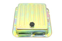 Steel Ford C4 Transmission Pan – Stock Capacity, Zinc Coated (Pan Fill Style)