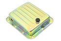 Steel Ford C4 Transmission Pan – Stock Capacity, Zinc Coated (Pan Fill Style)