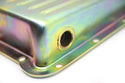 Steel Ford C4 Transmission Pan – Stock Capacity, Zinc Coated (Pan Fill Style)