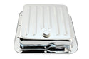 Steel Transmission Pan Fits Ford C4 – Stock Capacity – Case Fill Style – Chrome
