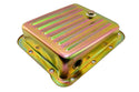 Steel Transmission Pan Fits Ford C4 – Stock Capacity – Pan Fill Style – Zinc-Plated