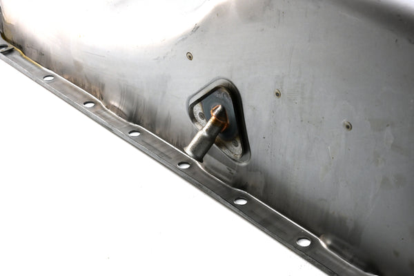 Steel Oil Pan Fits 1965–1990 Chevy Big Block 396 402 427 454 V8 Engines - Raw Steel