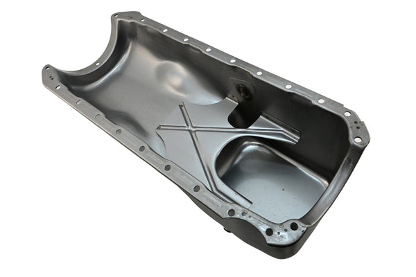 Steel Oil Pan Fits 1965–1990 Chevy Big Block 396 402 427 454 V8 Engines - Raw Steel