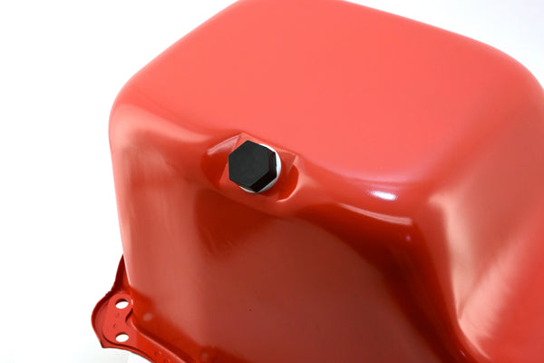 Steel Oil Pan Fits 1965–1990 Chevy Big Block 396 402 427 454 V8 Engines - Orange