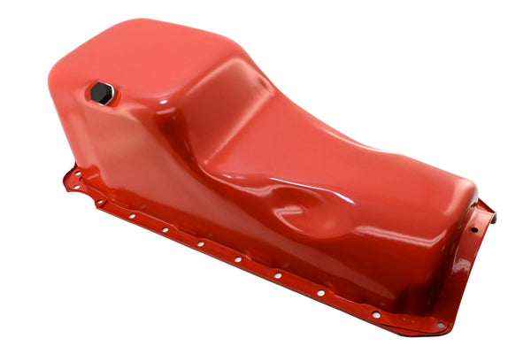 Steel Oil Pan Fits 1965–1990 Chevy Big Block 396 402 427 454 V8 Engines - Orange