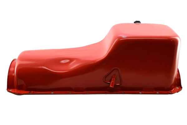 Steel Oil Pan Fits 1965–1990 Chevy Big Block 396 402 427 454 V8 Engines - Orange