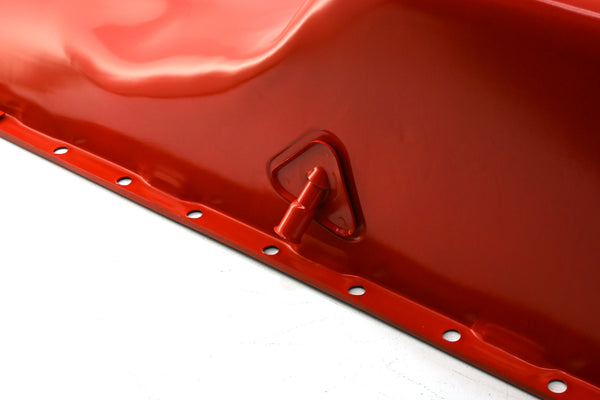 Steel Oil Pan Fits 1965–1990 Chevy Big Block 396 402 427 454 V8 Engines - Orange