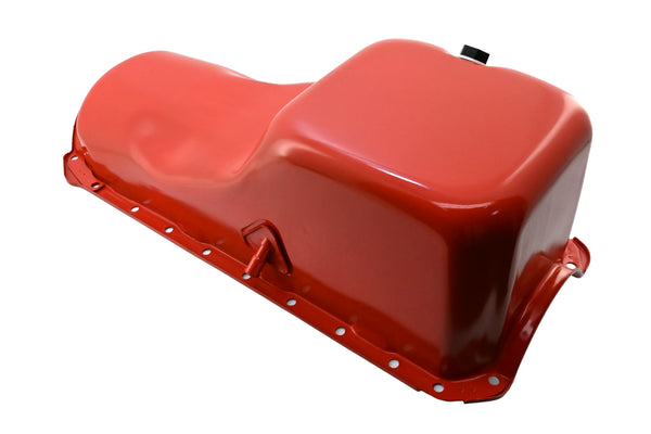 Steel Oil Pan Fits 1965–1990 Chevy Big Block 396 402 427 454 V8 Engines - Orange