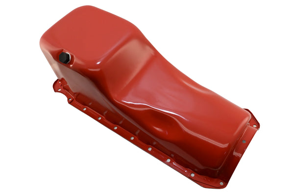 Steel Oil Pan Fits 1965–1990 Chevy Big Block 396 402 427 454 V8 Engines - Orange