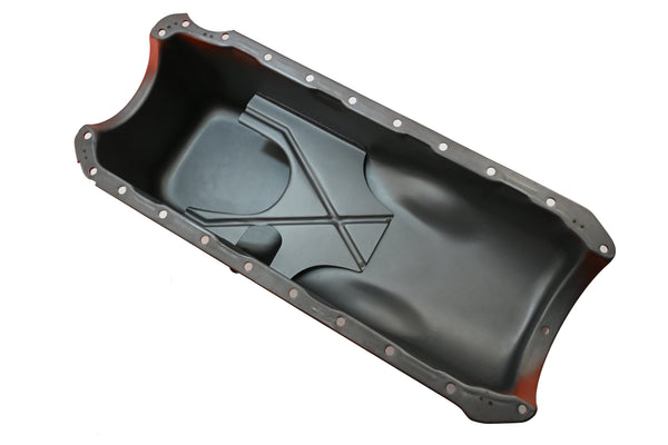 Steel Oil Pan Fits 1965–1990 Chevy Big Block 396 402 427 454 V8 Engines - Orange