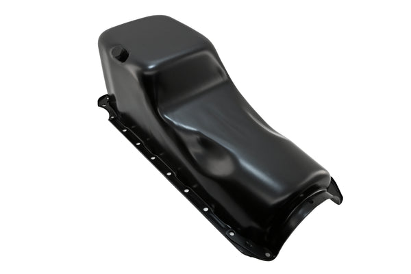 Steel Oil Pan Fits 1965–1990 Chevy Big Block 396 402 427 454 V8 Engines - Black