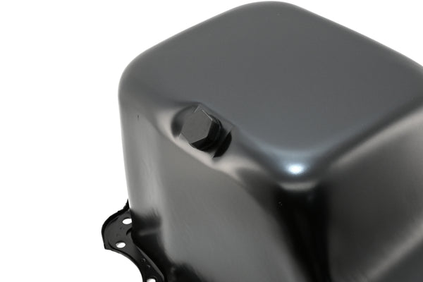 Steel Oil Pan Fits 1965–1990 Chevy Big Block 396 402 427 454 V8 Engines - Black