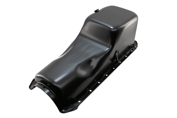 Steel Oil Pan Fits 1965–1990 Chevy Big Block 396 402 427 454 V8 Engines - Black