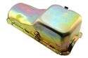 Steel Oil Pan Fits 1965–1990 Chevy Big Block 396 402 427 454 V8 Engines - Zinc-Plated