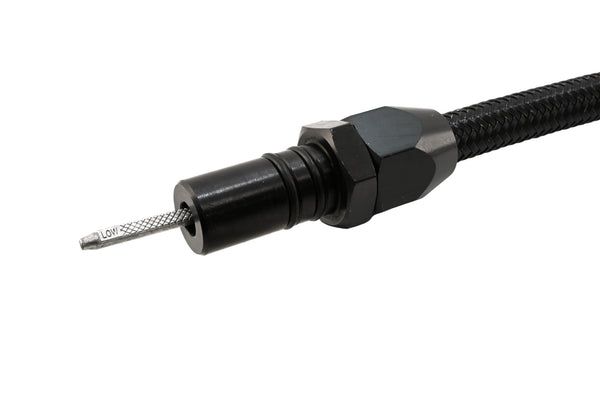Black Flexible Transmission Dipstick Fits Ford C6 Firewall Mount