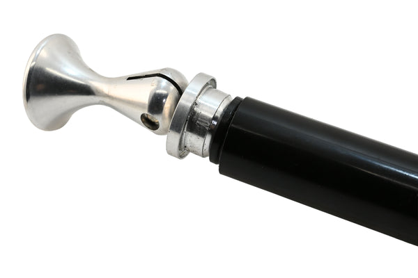Steel Transmission Dipstick – Fits Chevy/GM TH400 – Bellhousing Mount – Locking – Black