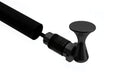 Steel Transmission Dipstick – Fits Chevy/GM TH400 – Bellhousing Mount – Locking – Black