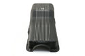 Black Aluminum Finned Baffled Oil Pan – 1965–1987 Ford SB 260-289-302 – Front Sump