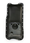 Black Aluminum Finned Baffled Oil Pan – 1965–1987 Ford SB 260-289-302 – Front Sump