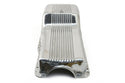 Polished Aluminum Finned Baffled Oil Pan – 1965–1987 Ford SB 260-289-302 – Front Sump