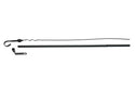 SMALL BLOCK DRAG RACING DIPSTICK (FOR 7 QUART HZ-9450, HZ-9448 OIL PAN) - BLACK