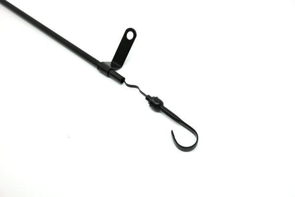 SMALL BLOCK DRAG RACING DIPSTICK (FOR 7 QUART HZ-9450, HZ-9448 OIL PAN) - BLACK