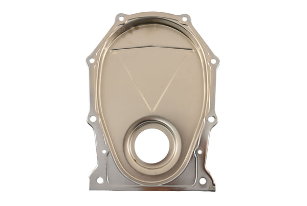 CHRYSLER-MOPAR BIG BLOCK 383-440 STEEL TIMING CHAIN COVER - EDP POLISHED