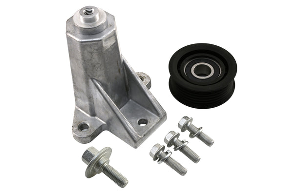 Aluminum HEMI Gen 3 Steering Pump Delete Idler Pulley Bracket Kit