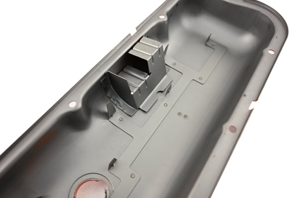 Steel Valve Covers Fits 1965-72 Big Block Chevy 396 427 454 Short w/ Dripper Rails - Orange
