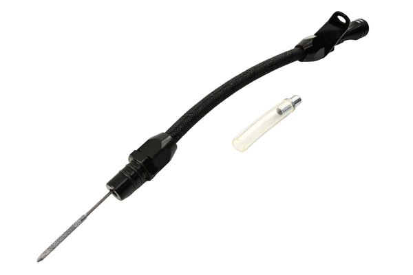 Black Flexible Transmission Dipstick Fits Ford C6 Bell Housing Mount