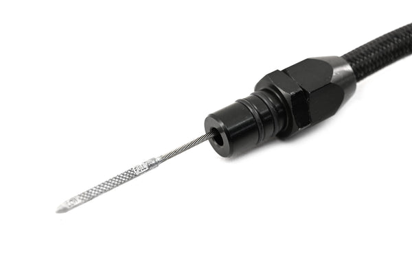 Black Flexible Transmission Dipstick Fits Ford C6 Bell Housing Mount