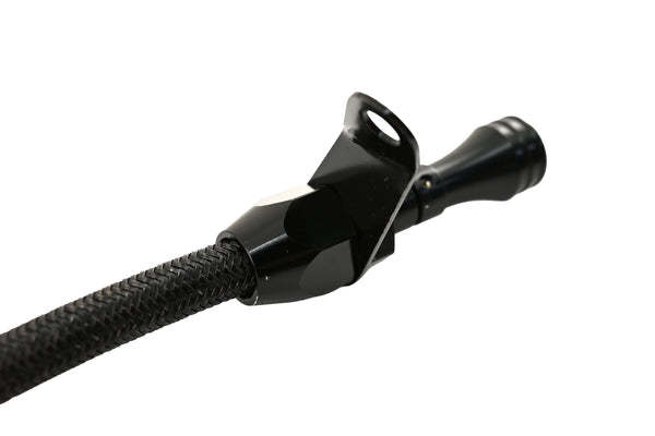 Black Flexible Transmission Dipstick Fits Ford C6 Bell Housing Mount