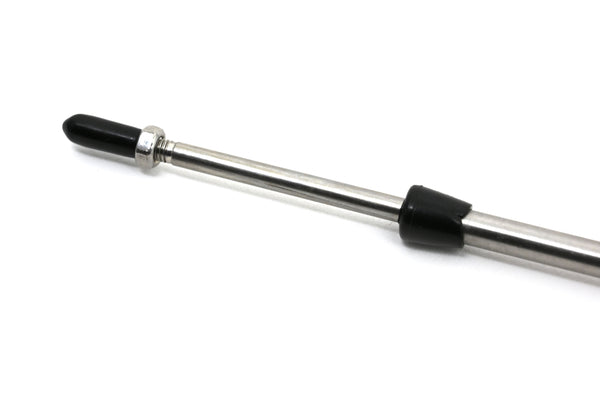 8 ft (96") Universal Push/Pull Throttle Cable - Stainless Steel Core, PTFE Lined, Zero Friction