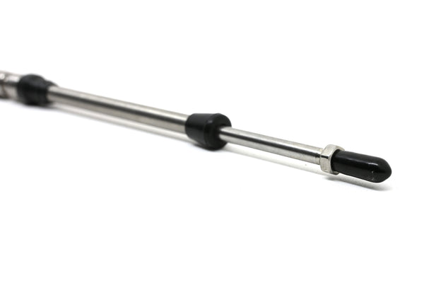 5 ft (60") Universal Push/Pull Throttle Cable - Stainless Steel Core, PTFE Lined, Zero Friction