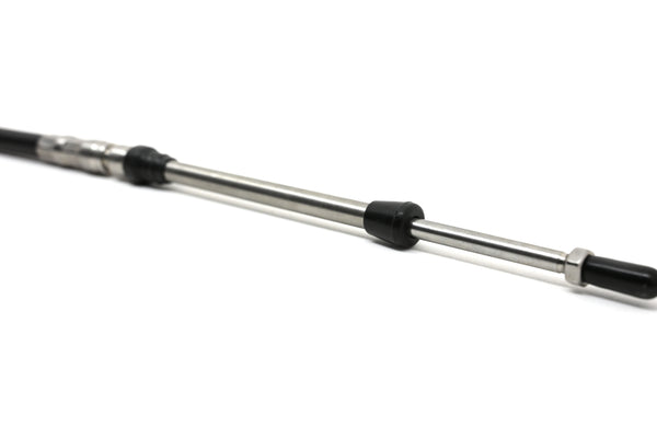 3 ft (36") Universal Push/Pull Throttle Cable - Stainless Steel Core, PTFE Lined, Zero Friction