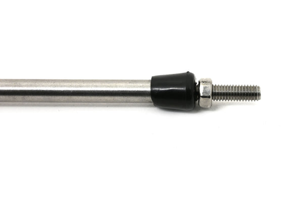 2 ft (24") Universal Push/Pull Throttle Cable - Stainless Steel Core, PTFE Lined, Zero Friction