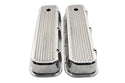 Aluminum Valve Covers with Bolt Kit Fits 1965–1995 Big Block Chevy BBC 396–502 – Tall – Finned – Polished