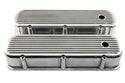 Aluminum Valve Covers with Bolt Kit Fits 1965–1995 Big Block Chevy BBC 396–502 – Tall – Finned – Polished
