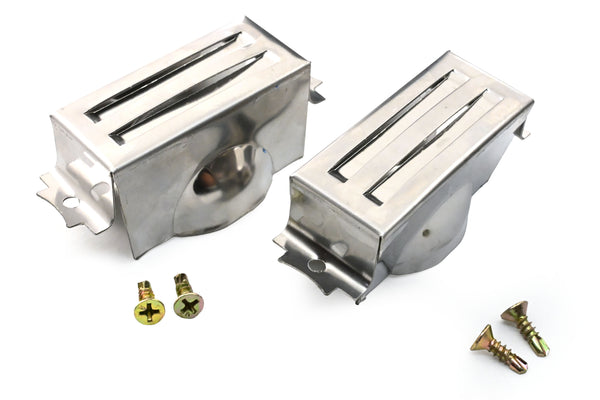 Aluminum Valve Covers with Bolt Kit Fits 1965–1995 Big Block Chevy BBC 396–502 – Tall – Finned – Polished
